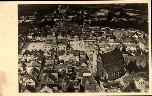 Ak Warendorf in Nordrhein Westfalen, Luftbild vom Ort