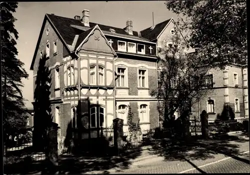Ak Scheibenberg im Erzgebirge, ev.-methodistisches Heim, Außenansicht