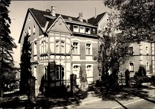 Ak Scheibenberg im Erzgebirge, ev.-methodistisches Heim, Außenansicht
