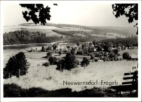 Ak Neuwernsdorf Neuhausen im Erzgebirge, Panorama