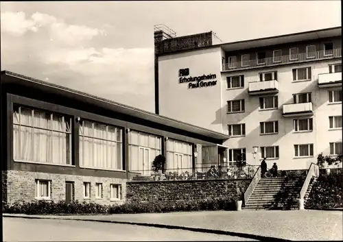 Ak Rauschenbach Cämmerswalde Neuhausen im Erzgebirge, FDGB Erholungsheim Paul Gruner