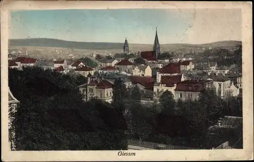 Ak Gießen an der Lahn Hessen, Gesamtansicht