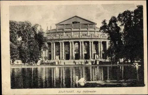 Ak Stuttgart in Württemberg, Kgl. Hoftheater