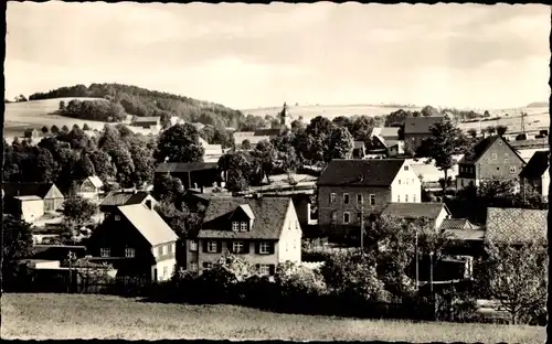 Ak Clausnitz Rechenberg Bienenmühle im Erzgebirge, Teilansicht