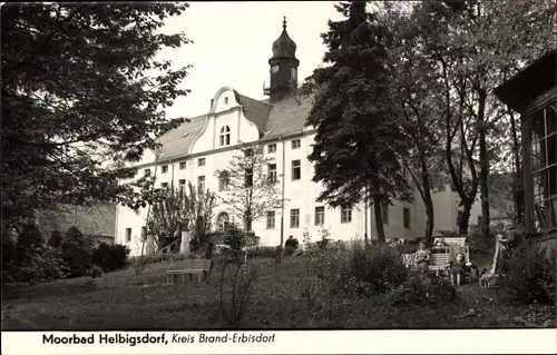 Ak Helbigsdorf Mulda im Erzgebirge, Moorbad