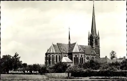 Ak Ulvenhout Nordbrabant Niederlande, R. K. Kerk