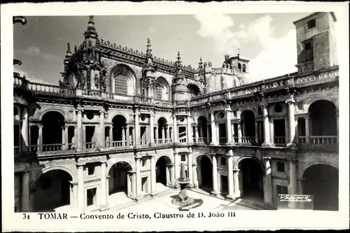 Ak Tomar Portugal, Convento de Cristo, Claustro de D. Joao III