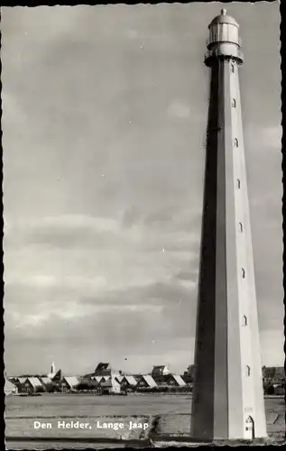 Ak Den Helder Nordholland Niederlande, Lange Jaap, Leuchtturm