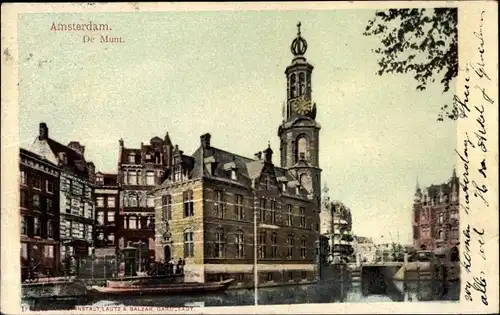 Ak Amsterdam Nordholland, De Munt