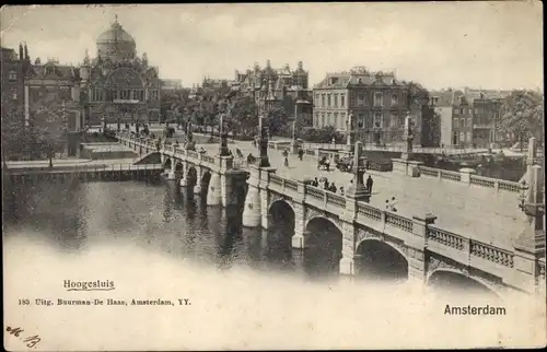 Ak Amsterdam Nordholland Niederlande, Hoogesluis
