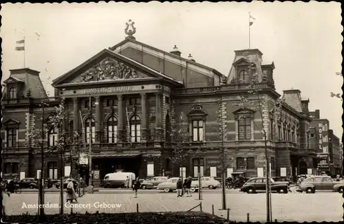 Ak Amsterdam Nordholland Niederlande, Concertgebouw