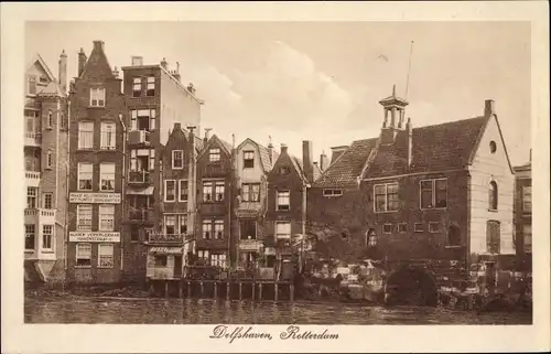 Ak Rotterdam Südholland Niederlande, Delfshaven