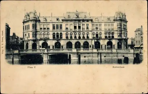 Ak Rotterdam Südholland Niederlande, Plan C
