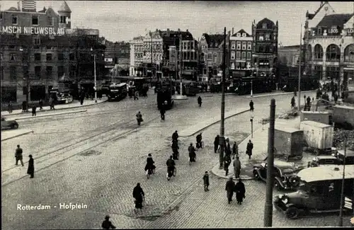 Ak Rotterdam Südholland Niederlande, Hofplein