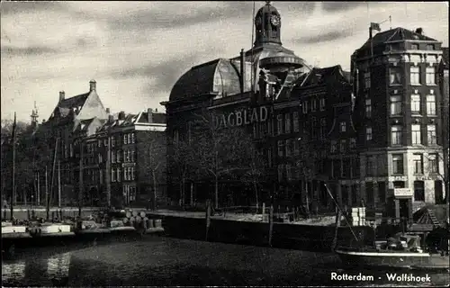 Ak Rotterdam Südholland Niederlande, Wolfshoek