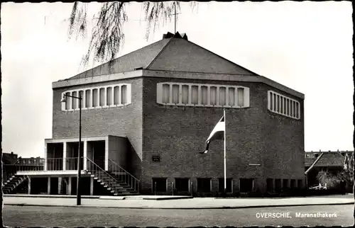 Ak Overschie Rotterdam Südholland, Maranathakerk