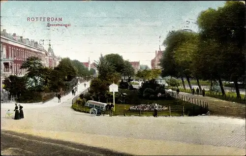 Ak Rotterdam Südholland Niederlande, Boezemsingel