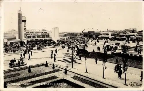 Ak Rotterdam Südholland Niederlande, Nenyto Restaurant en Luna Park