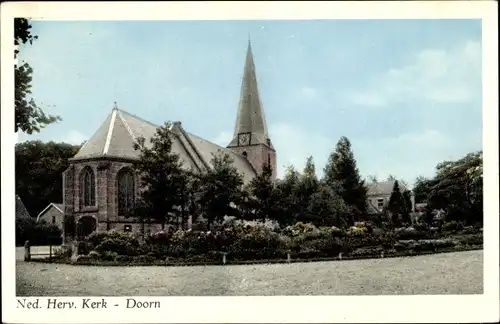 Ak Doorn Utrecht Niederlande, Ned. Herv. Kerk