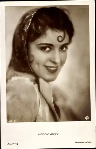 Ak Schauspielerin Jenny Jugo, Portrait, Ross Verlag 4144/2
