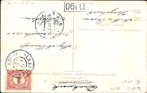 Ak Vlaardingen Südholland, Hoogstraat