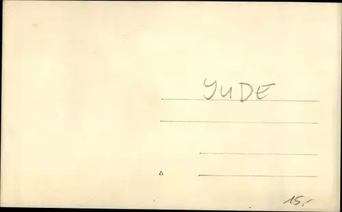 Judaika Foto Ak Jude liest in einem Buch, Portrait