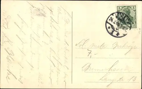 Ak Regiment Lübeck, 162er, Felddienstübung, Im Vorgehen