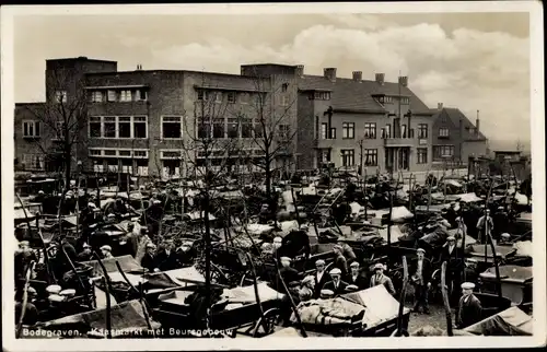 Ak Bodegraven Südholland, Kaasmarkt, Marktplatz