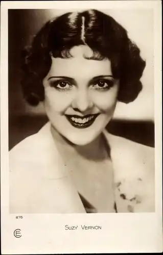 Ak Schauspielerin Suzy Vernon, Portrait