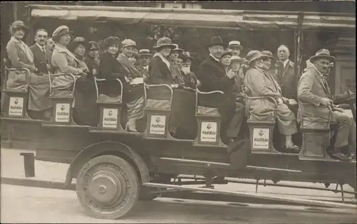 Foto Ak München, Fremdenrundfahrt
