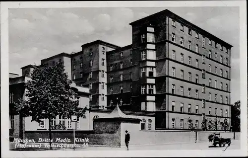 Ak München in Bayern, 3. medizinische Klinik Talkirchnerstraße 48