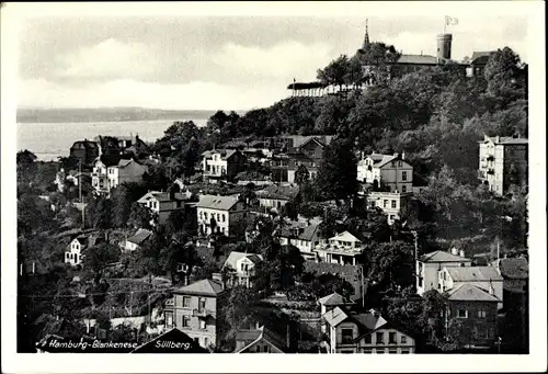 Ak Hamburg Altona Blankenese, Süllberg