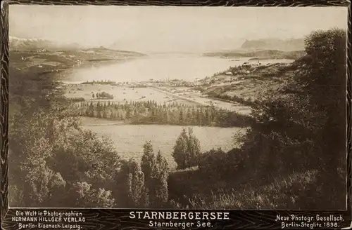 Ak Starnberger See Oberbayern, Panorama