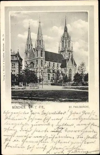 Ak München, St. Paulskirche