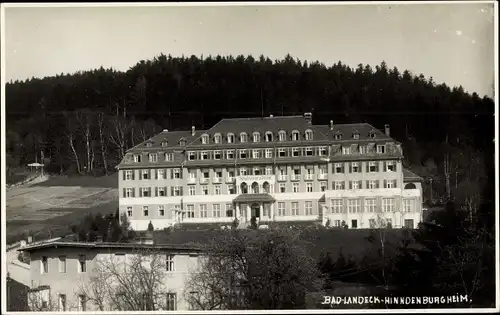 Ak Lądek Zdrój Bad Landeck Schlesien, Hindenburgheim