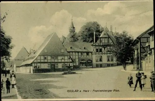 Ak Goslar am Harz, Frankenberger Plan