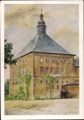 Ak Gotha in Thüringen, Heimatmuseum, Außenansicht