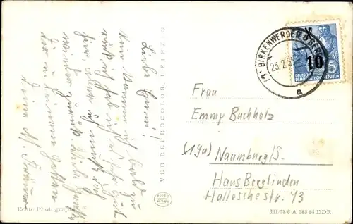 Ak Birkenwerder in Brandenburg, Rathaus