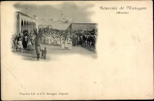 Ak Mazagan Marokko, Prozession
