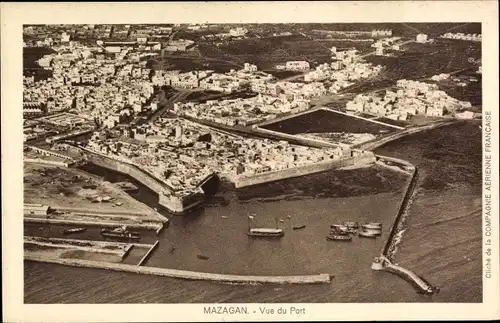 Ak Mazagan Marokko, Vue du Port