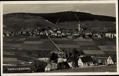 Ak Oberwiesenthal im Erzgebirge Sachsen, Panorama