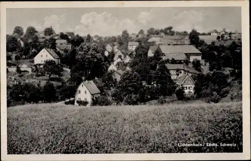 Ak Lichtenhain Sebnitz in Sachsen, Panorama