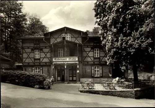 Ak Rabenau im Erzgebirge, Rabenauer Mühle