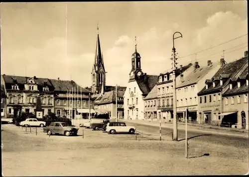 Ak Wilsdruff Kr. Freital, Schuh Breuer, Foto Wugk, Markt