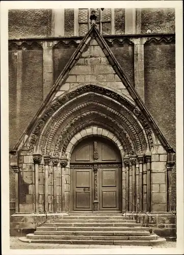 Ak Görlitz in der Lausitz, Peterskirche, Haupt-Portal