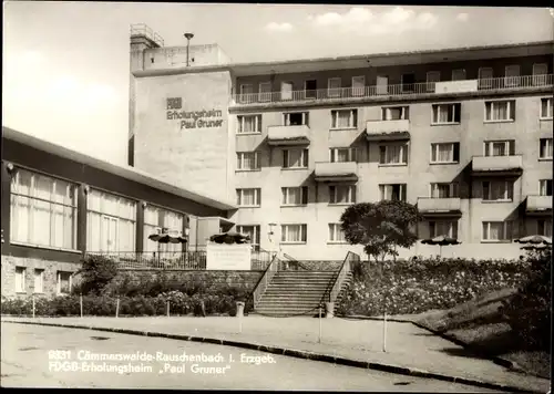 Ak Rauschenbach Cämmerswalde Neuhausen im Erzgebirge, FDGB Heim Paul Gruner