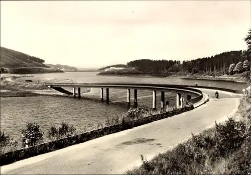 Ak Cämmerswalde Neuhausen im Erzgebirge, Rauschenbachtalsperre