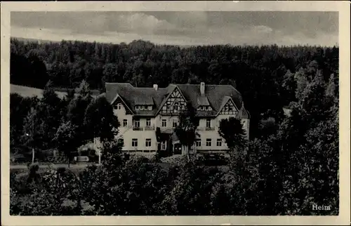 Ak Krummenhennersdorf Halsbrücke in Sachsen, Kirchliches Rüstzeitenheim der Inneren Mission