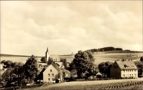 Ak Voigtsdorf Dorfchemnitz im Erzgebirge, Panorama