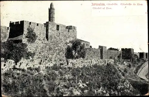 Ak Jerusalem Israel, Citadelle de Zion